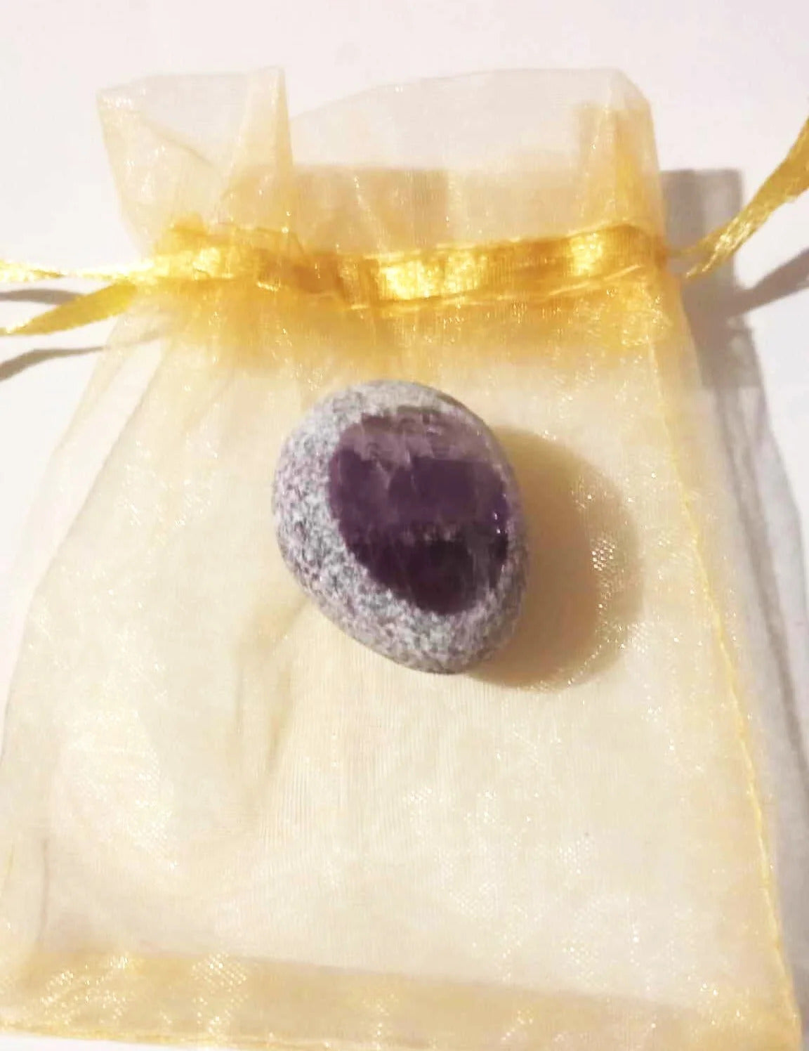 Pierre Améthyste givrée