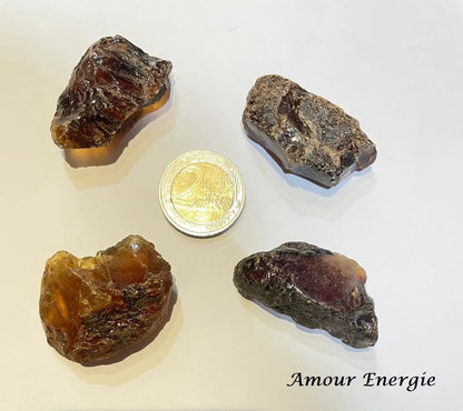 Ambre Brut Naturel Pour Collection Spirituelle