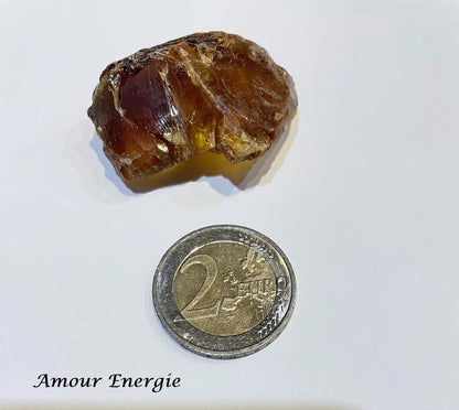 Ambre Brut Naturel Pour Collection Spirituelle