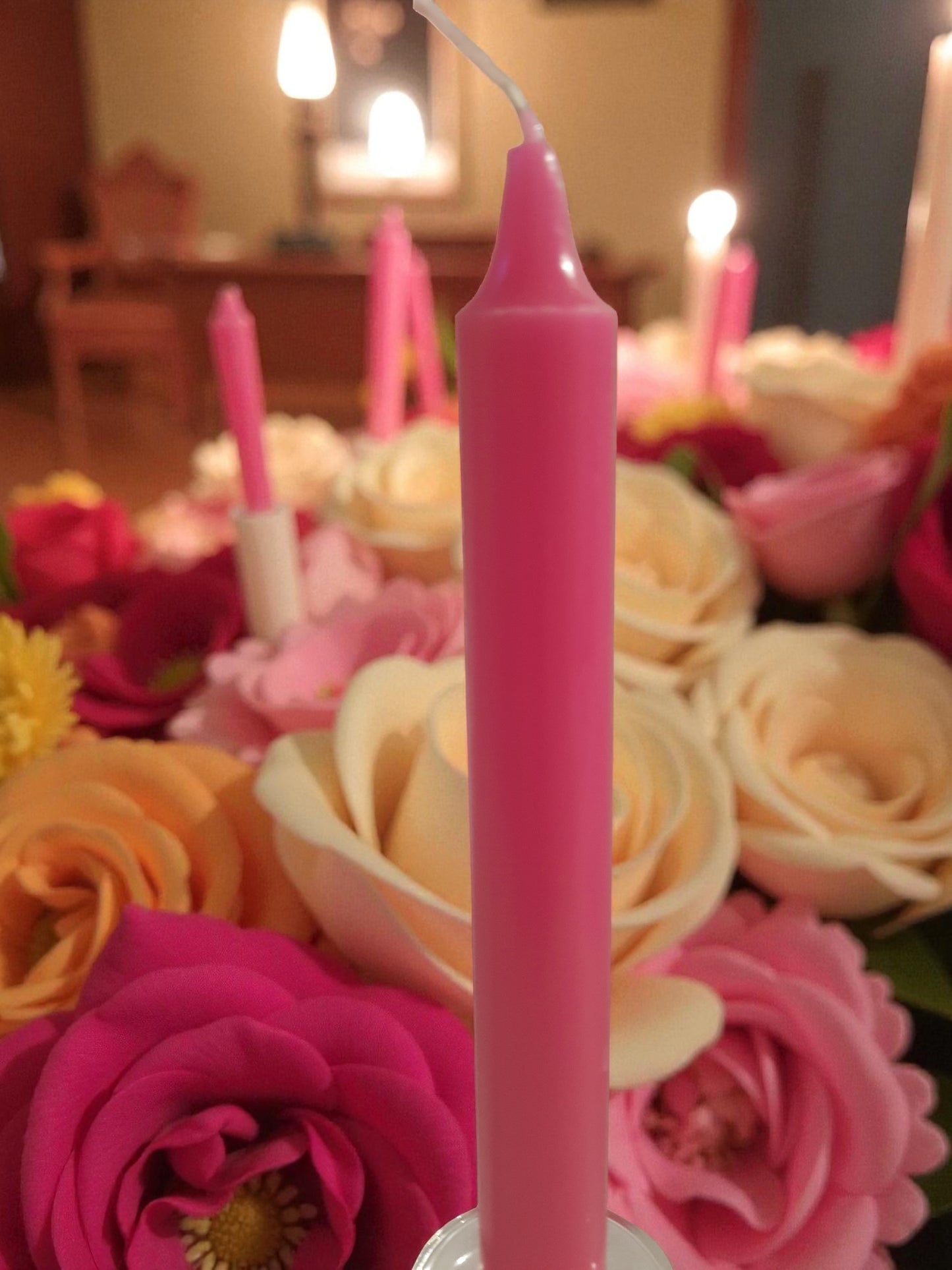 Bougie Rose Foncée