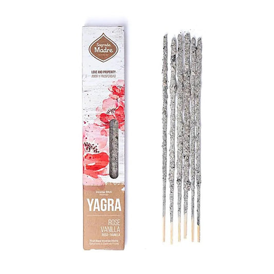 Encens Sagrada Madre Yagra Rose et Vanille
